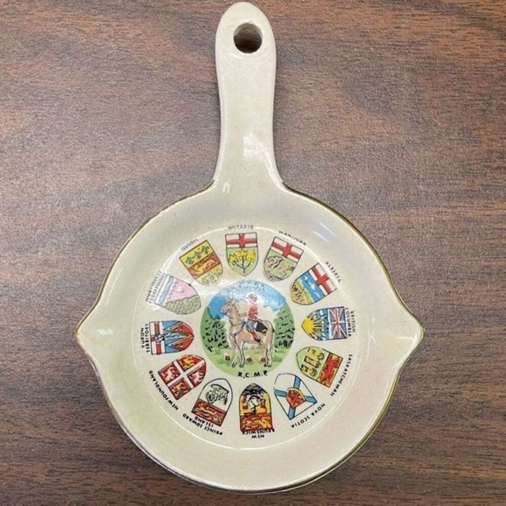 Vintage Souvenir‎ Decorative Dish Ashtray Skillet